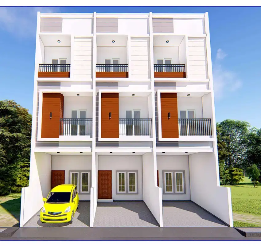 A143 Jual Rumah Baru Tahap Bangun Bagus di Jelambar