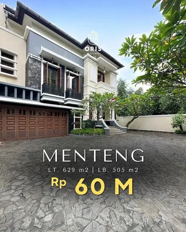 Dijual rumah mewah di MENTENG PRIME AREA Jakarta pusat