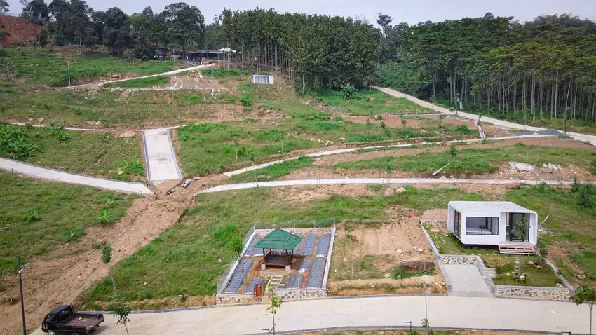 Kavling estetik yg di rangkai sebagai tempat singgah dan investasi yg