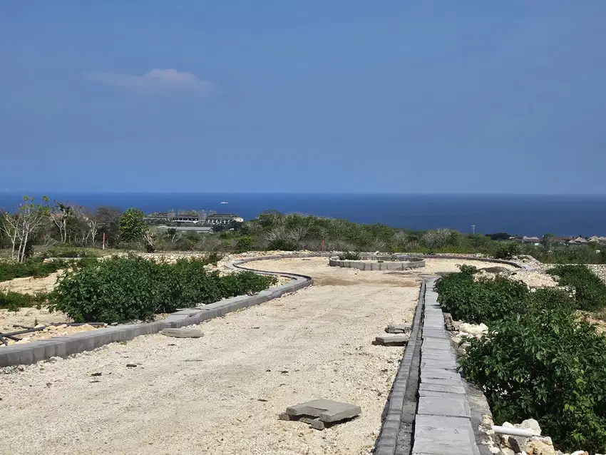 Jual Tanah Luas 275m² - 513m² Lokasi Sawangan Nusa Dua Dapat View Laut