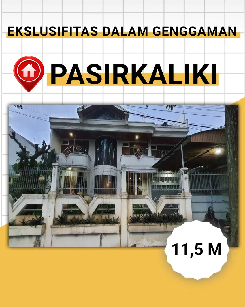 JARANG ADA! Rumah Mewah Besar Tengah Kota Bandung! - PASIRKALIKI