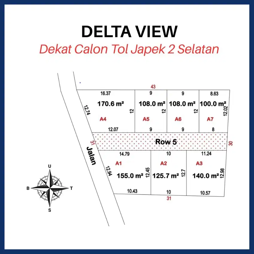 Nilai Investasi Meroket! Kavling Dekat Akses Tol Japek II