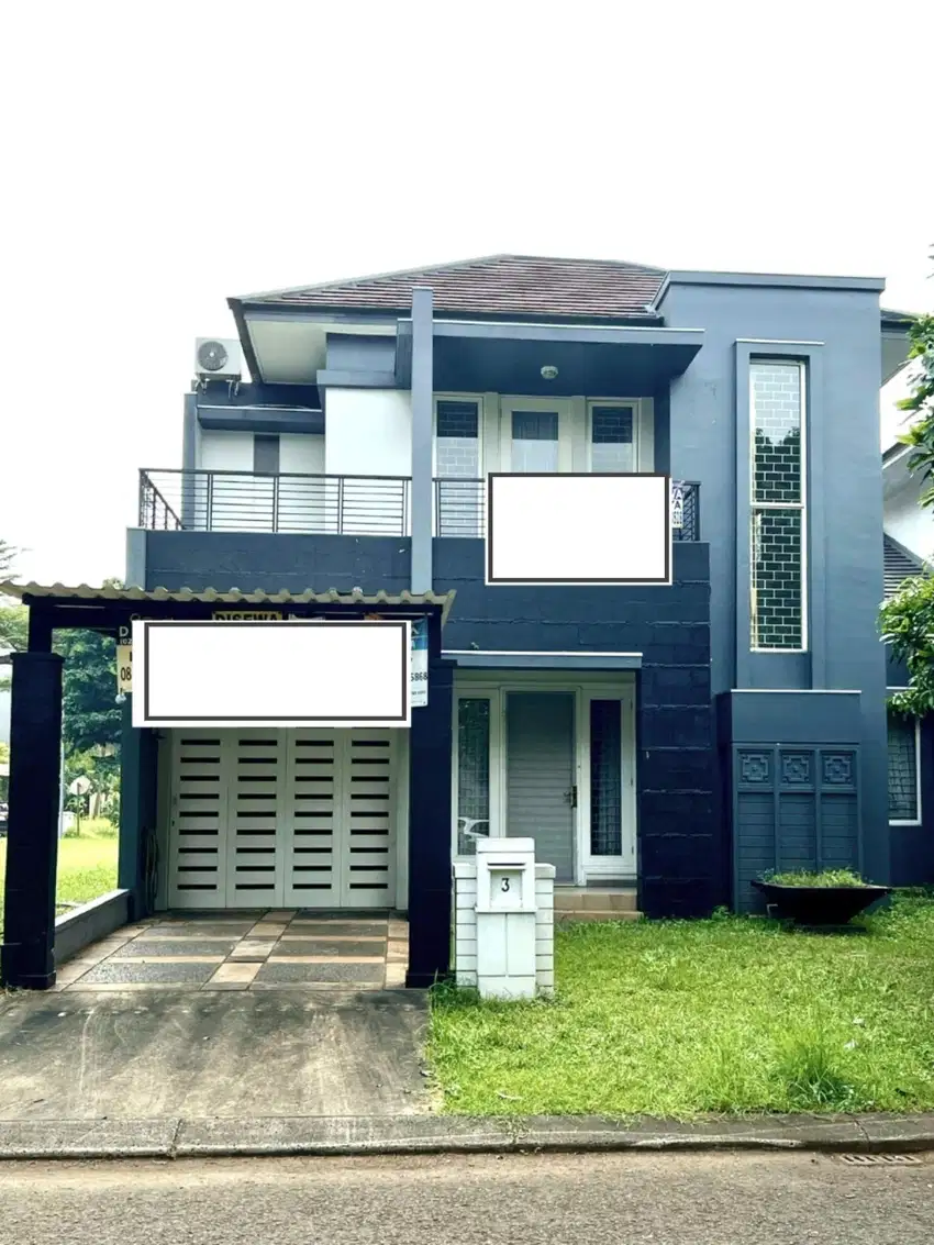 Disewa Rumah 2 Lantai di Sutera Onyx Alam Sutera, Tangerang Selatan