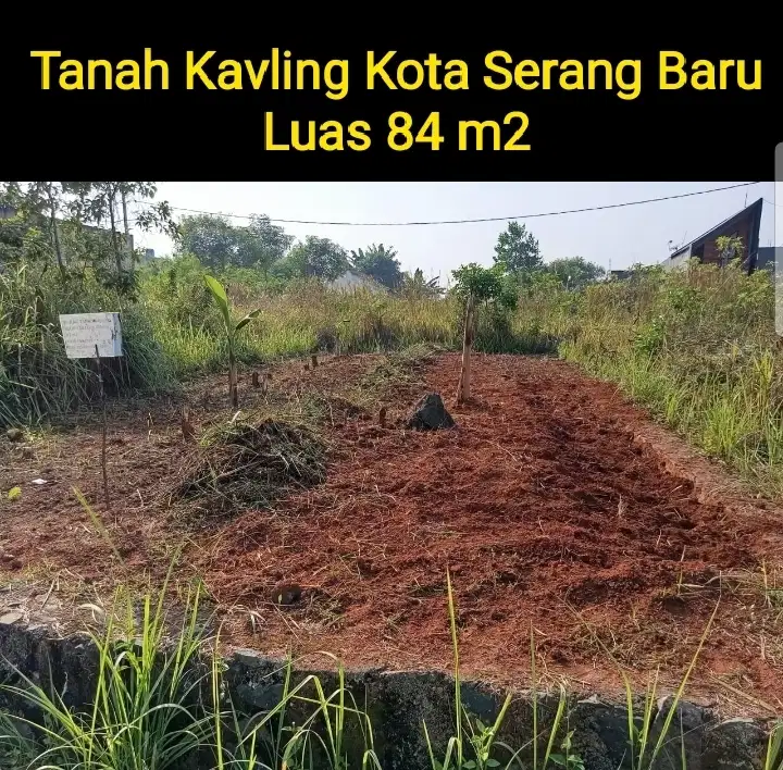 Dijual Murah Tanah Kavling Di Kawasan Kota Serang Bari