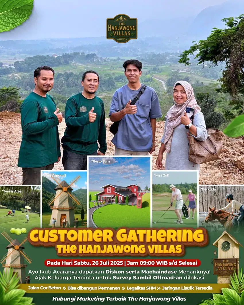 CUSTOMER GATHERING SPESIAL THE HANJAWONG VILLAS