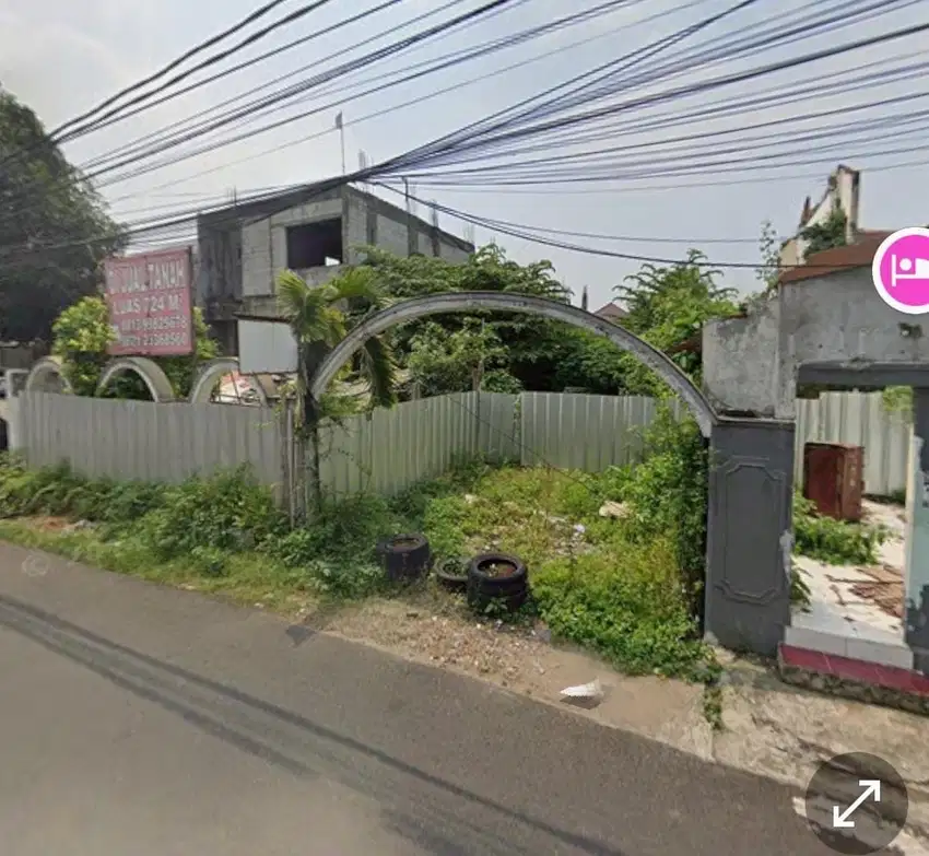 Dijual Cepat Murah Tanah Pinggir Jalan Raya Polonia Cawang JakTim
