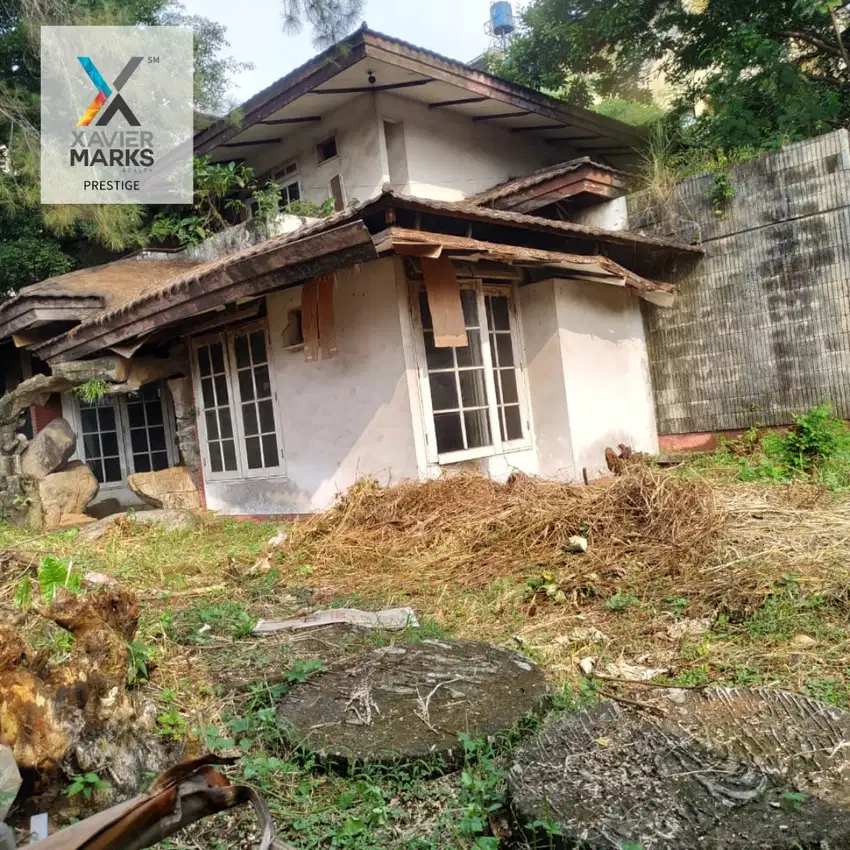 TURUN HARGA!! DIJUAL RUMAH TUA HITUNG TANAH JL. MARGAGUNA RADIO DALAM