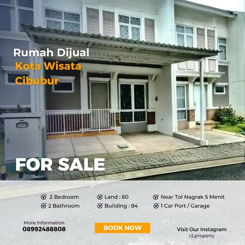 Rumah di Kota Wisata Cibubur