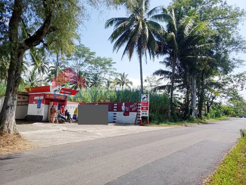 DIJUAL Tanah Daerah Wonosari Lawang Sebelah  SPBU Mini