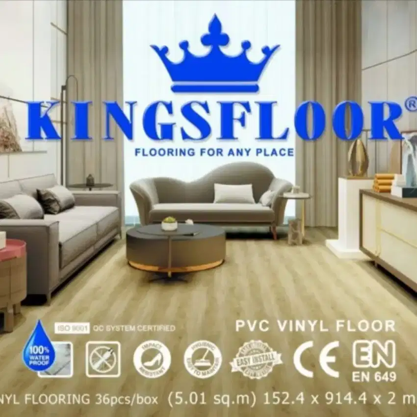 lantai vinyl 2mm harga per box 3.34m