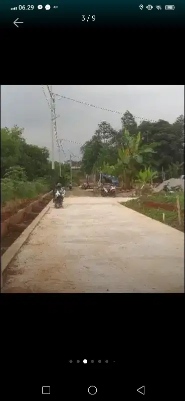 rumah Redy SHM siap huni dekat pasar rakyat sawangan Depok