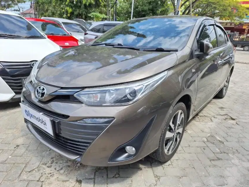 DP MURAH Toyota Vios 1.5 G Bensin-AT 2019 COKLAT HD