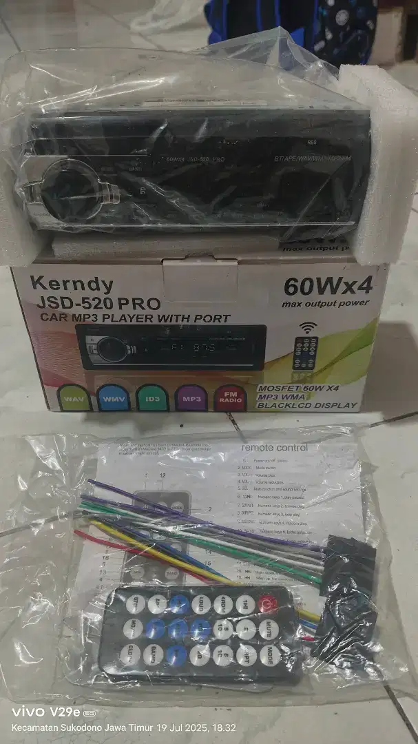 Tape mobil JSD 520 USB bluetooth
