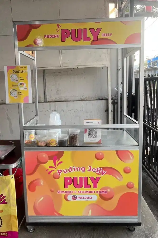 Stand minuman booth makanan