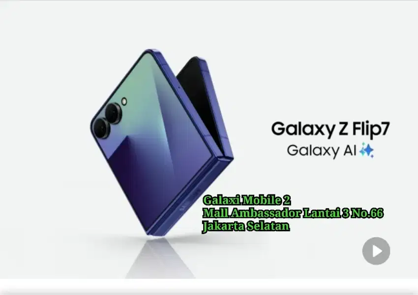 Samsung Galaxy Z Flip 7 12GB 512GB Sein Bisa Cash Kredit Tukar Tambah