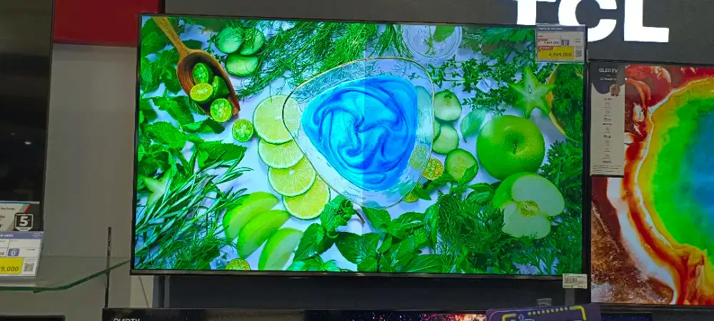 (PROMO) TCL QLED GOOGLE TV BLACK 50 INCH BARU