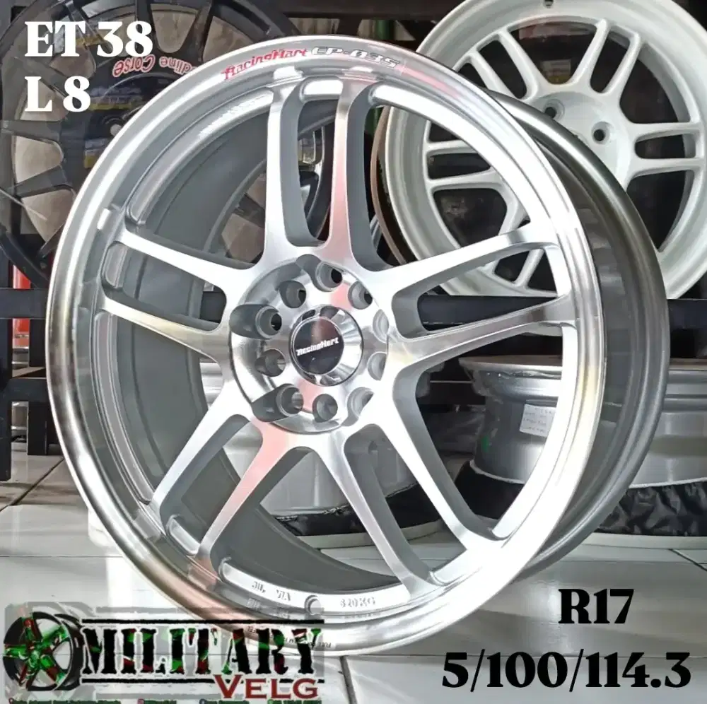 JF CP-035 Flowforming R17 Silver Machine Face Lip