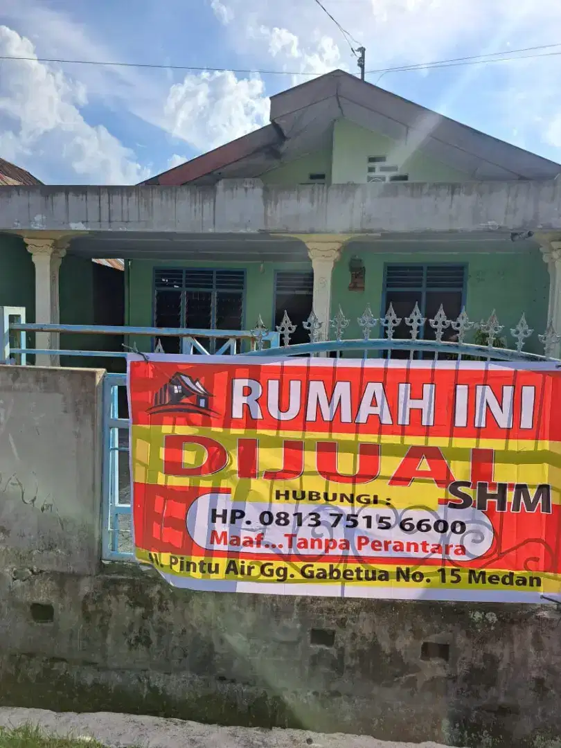 DIJUAL CEPAT RUMAH SIAP HUNI- MEDAN KOTA-