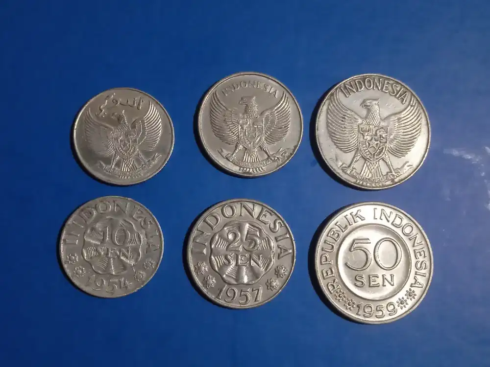 1 set koin seri Garuda RI