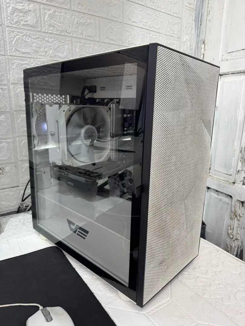 Ryzen 5 5600 B450M Ram 16Gb Ssd 128Gb Gtx 1050 Psu 500W Siap Tampil