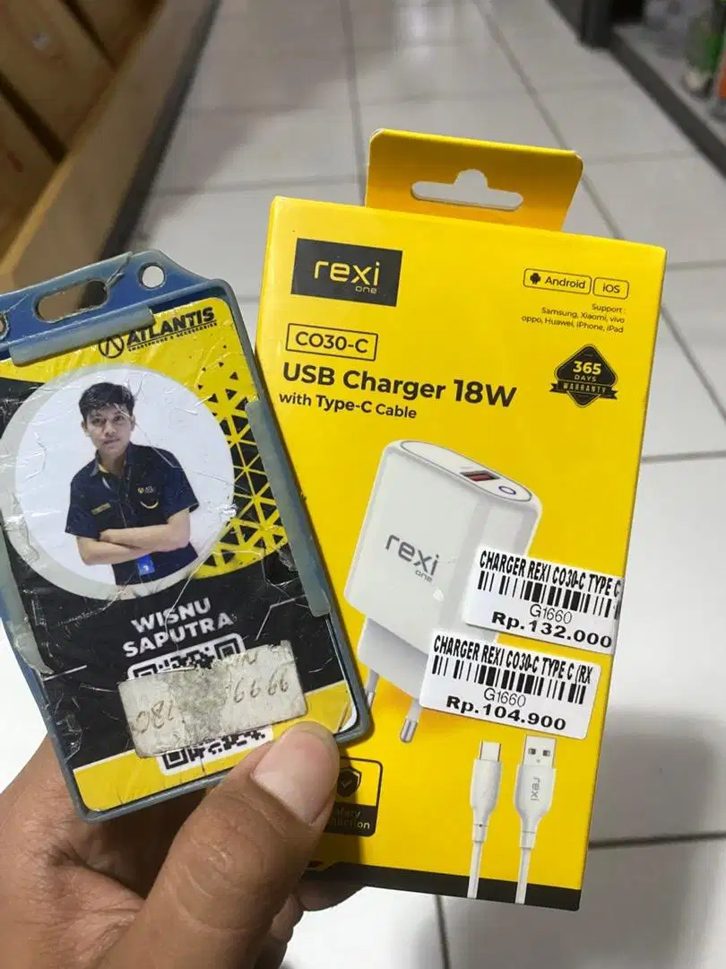 CHARGER REXI C030-C TYPE C|ATLANTIS DAHSYAT