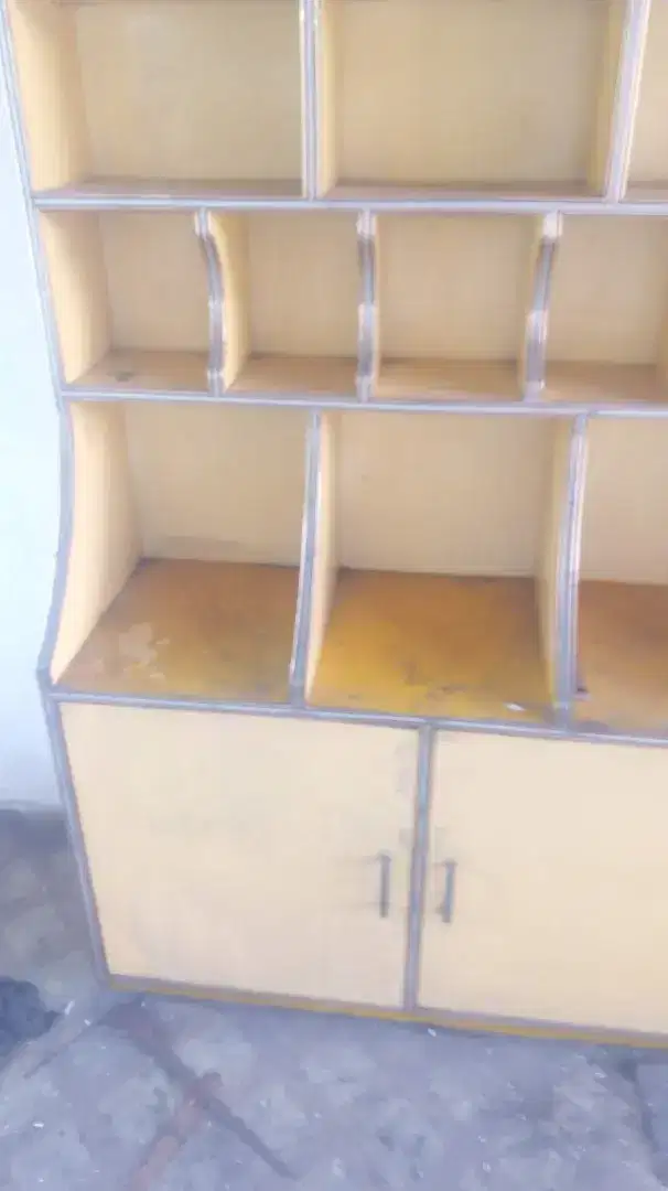 2 Lemari rak rak tv dsb bahan kuat
