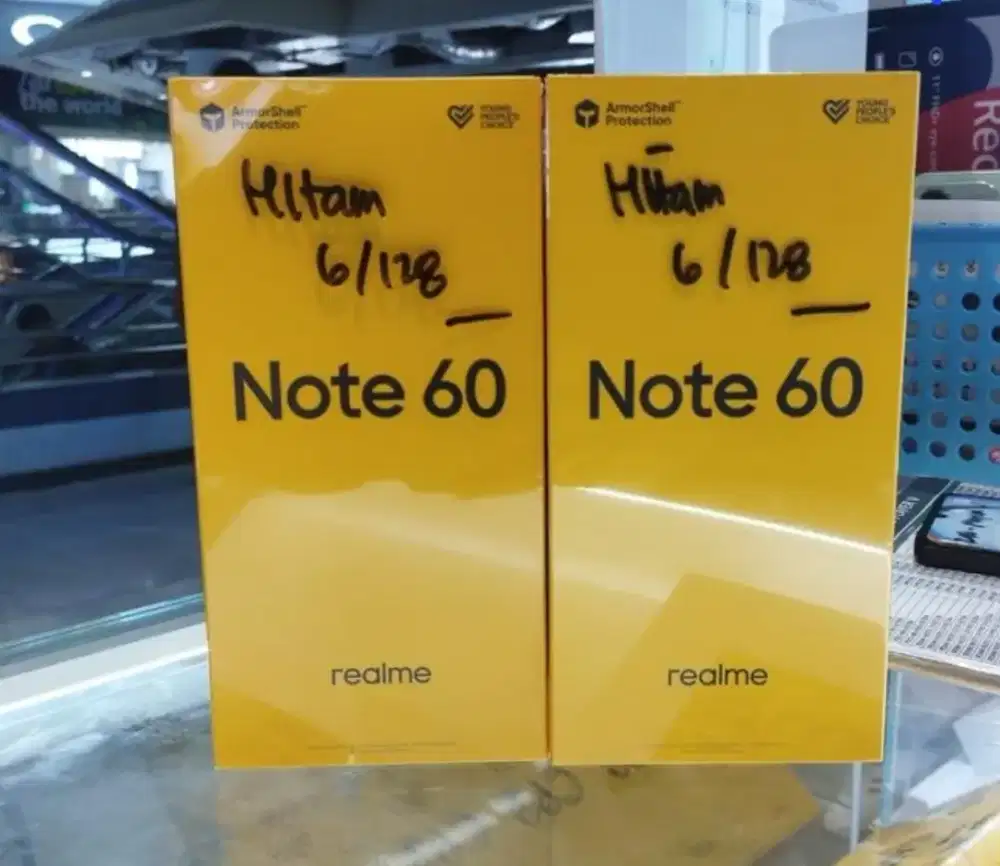 Murah new Realme Note 60 6+6/128 grs resmi. Bs kirim /bs TT