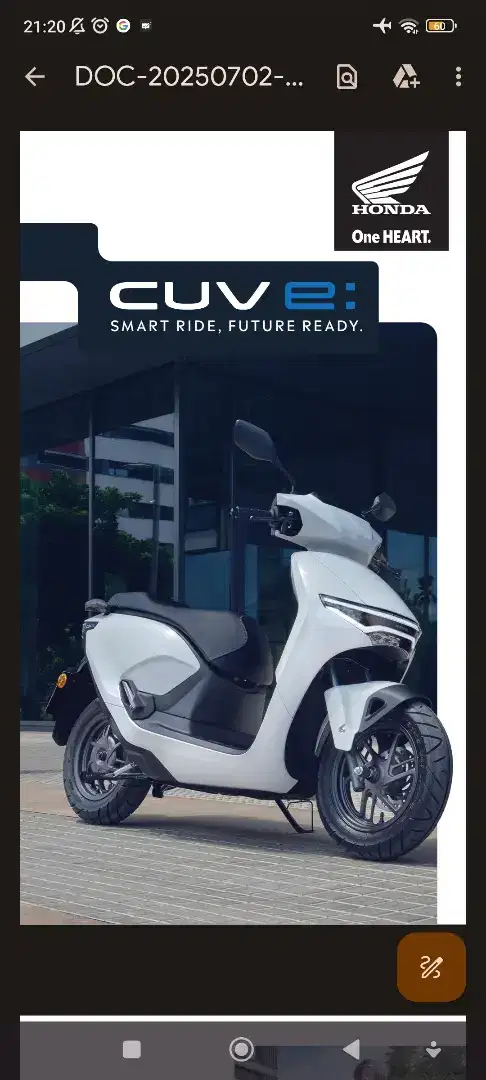 DIBELI/DICARI : Honda CUV e 2025