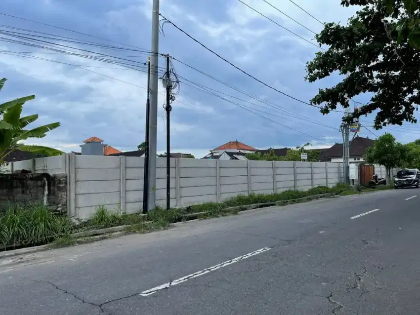 JUAL TANAH JALAN UTAMA BATANGHARI RENON DENPASAR SELATAN