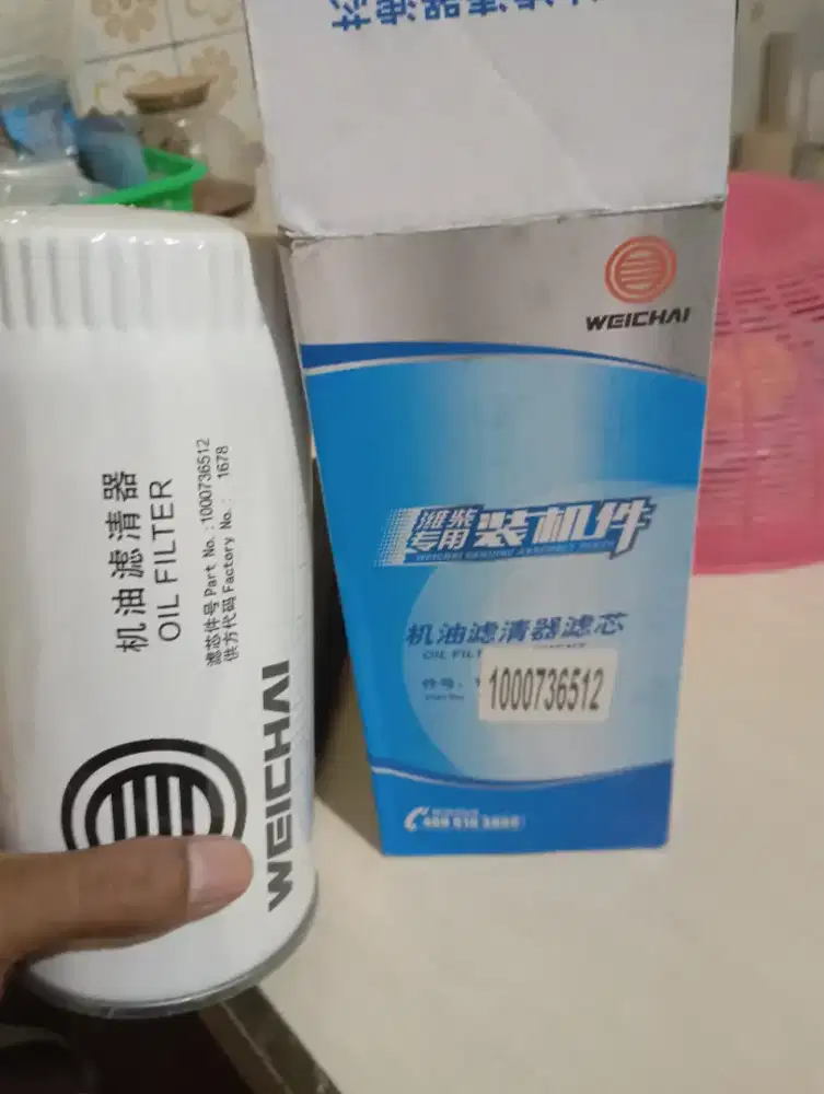 Filter oli wechai part wp6 TD226 WD10