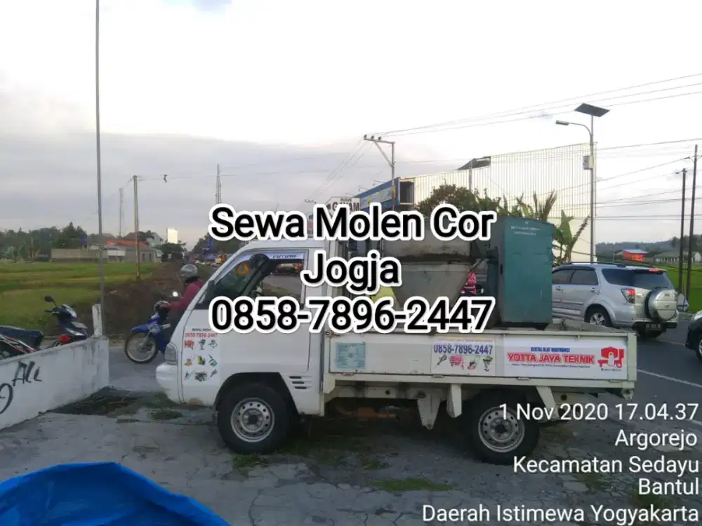 Sewa Molen Stamper Vibrator Jack hammer Coring Trowel Potong aspal