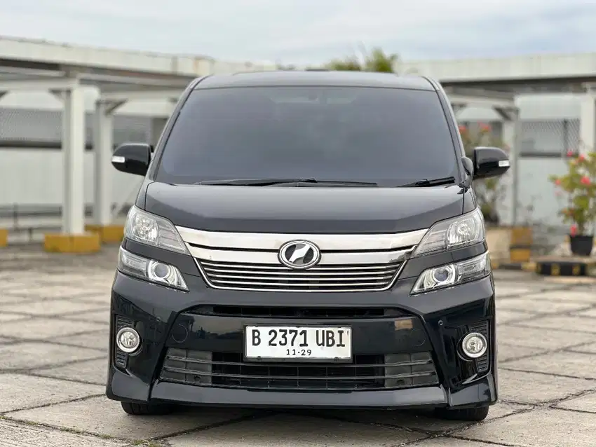 [tangan pertama] vellfire 2014 vellfire zg 2014 vellfire premium sound