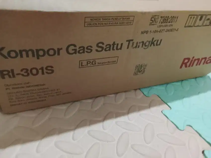 Kompor Rinai 1 tungku tipe 301S