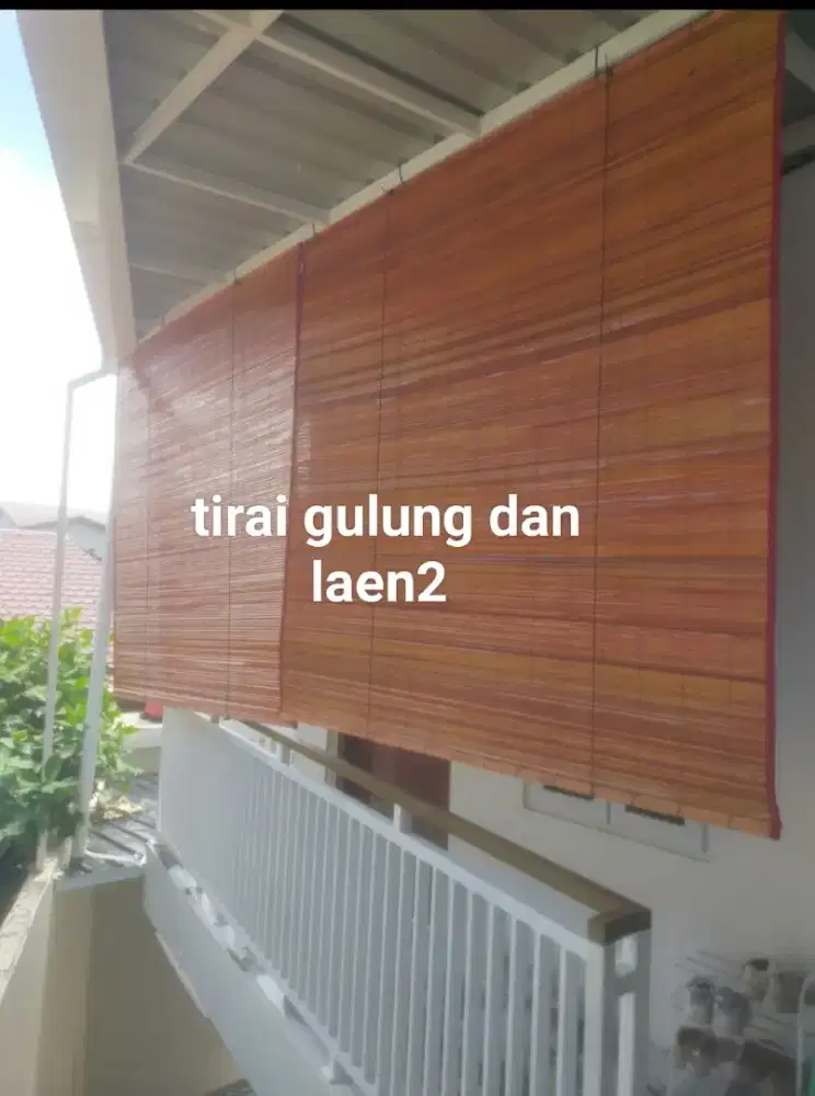 Layar pelindung hujan panas dan laen2