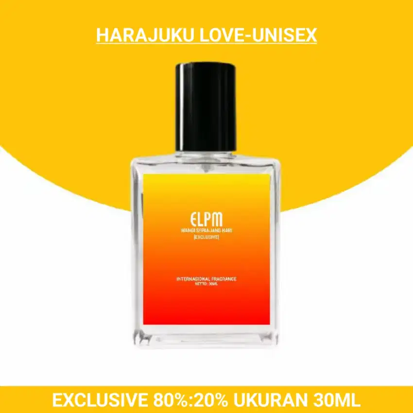 Parfum Harajuku Love Wangi Tahan Lama 30ml