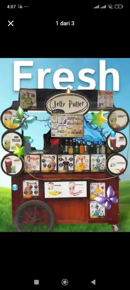Jual franchise jelly potter