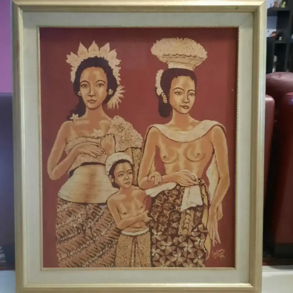 Lukisan batik pelukis indonesia irsam