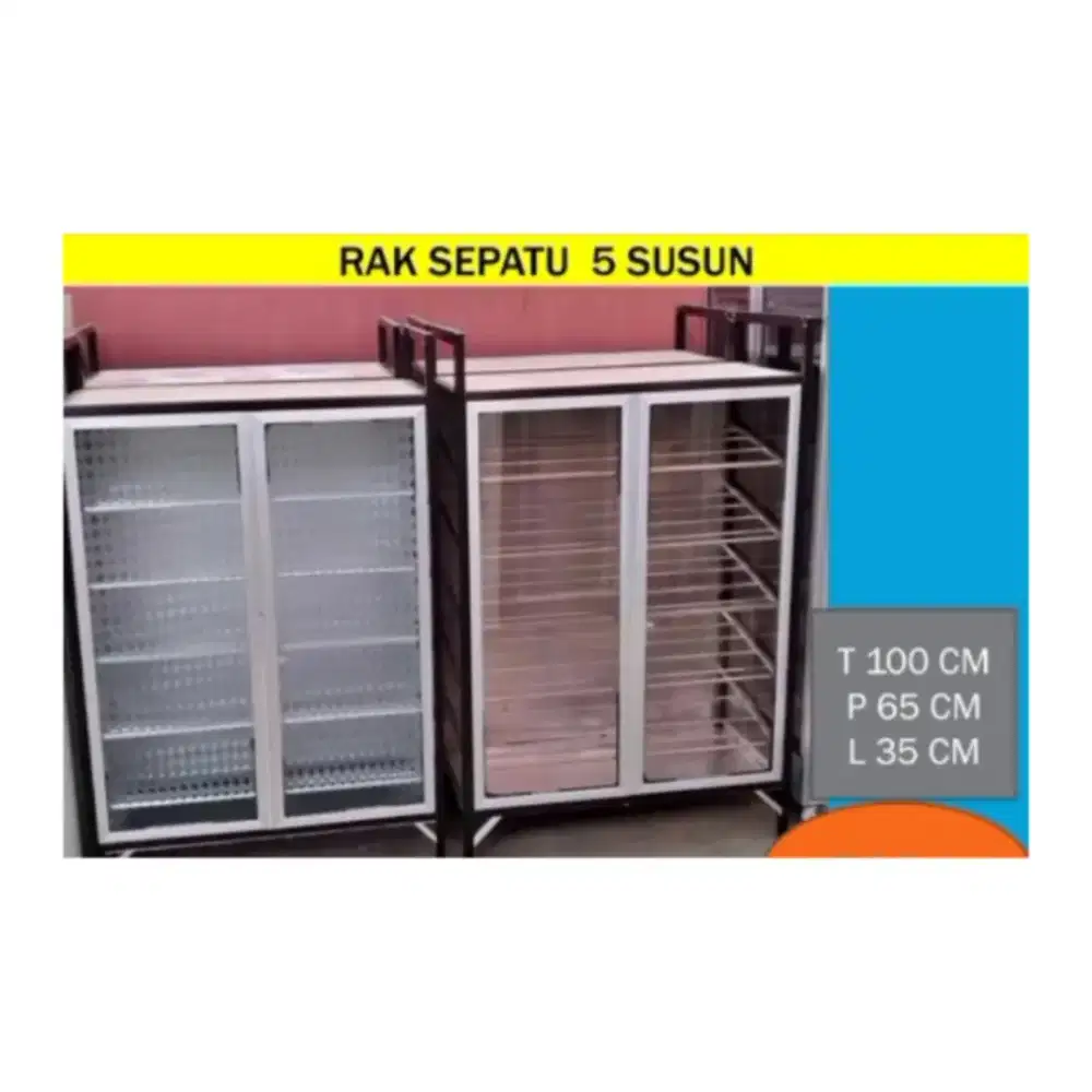 Rak sepatu 5 Susun