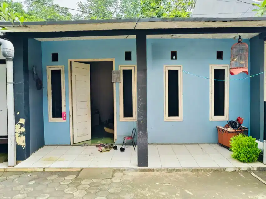 Rumah second dijual 52m²(350jt)akses mobil Harjamukti Cimanggis Depok