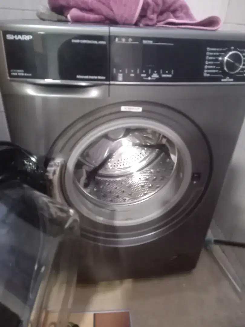Mesin Cuci Sharp Front loading 9kg