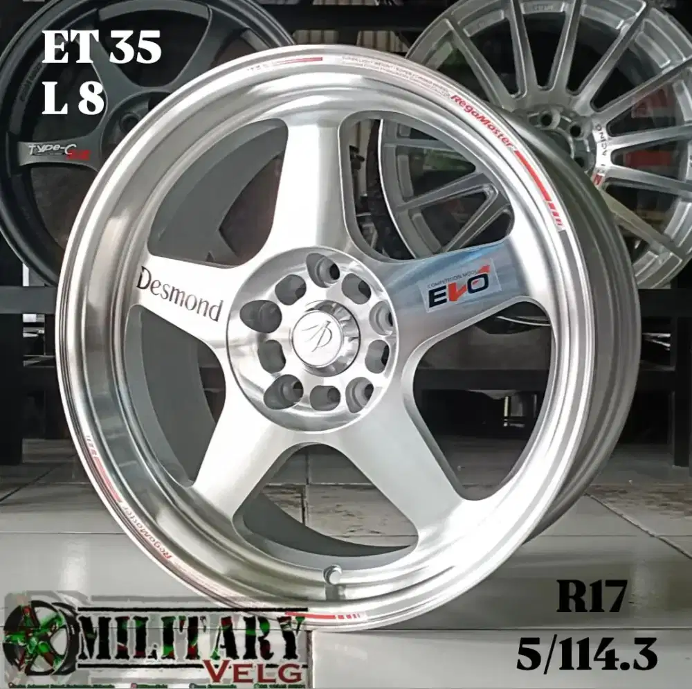 Evo Desmond R17 Silver Machine &amp; Ej Titan Machine