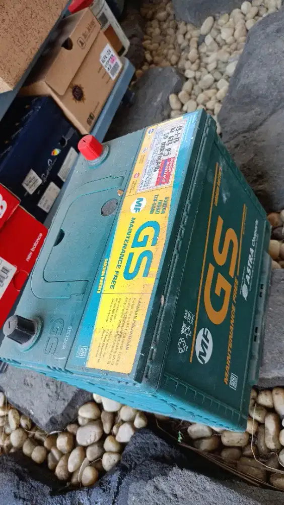 Aki mobil GS astra 12V - 60Ah (N50Z)