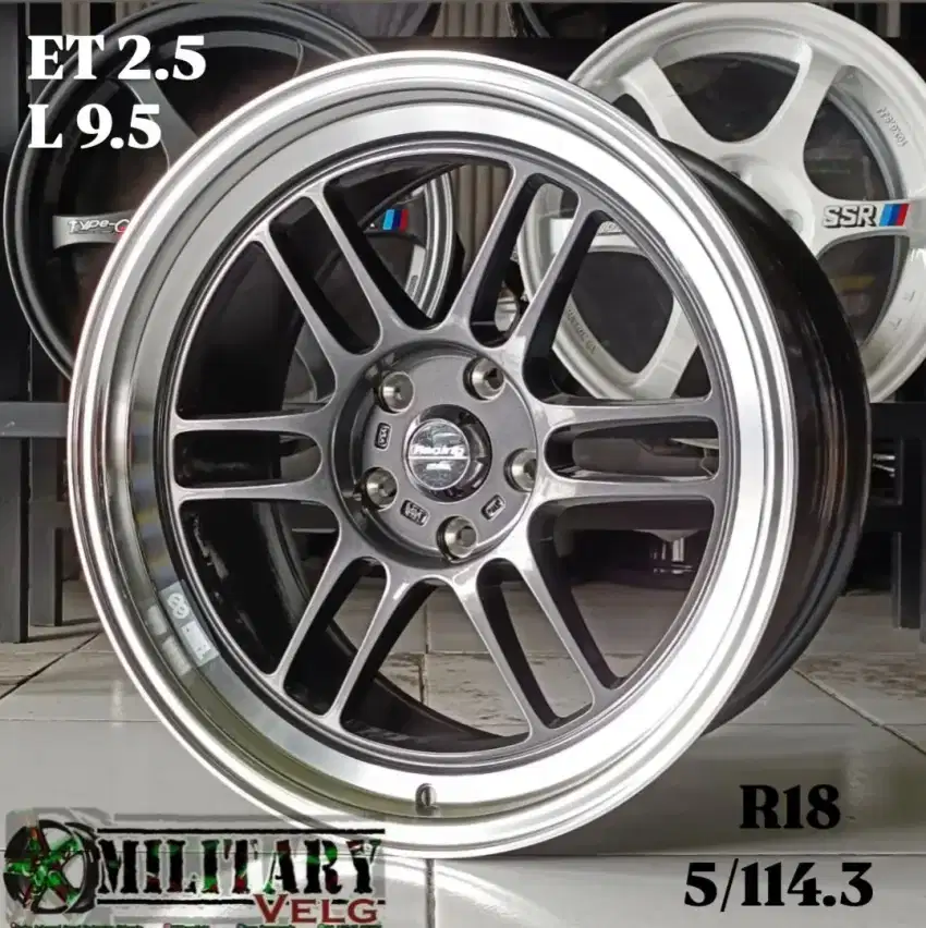 Enkei RPT1 Flowforming R18 Gunmetal Lip Polish