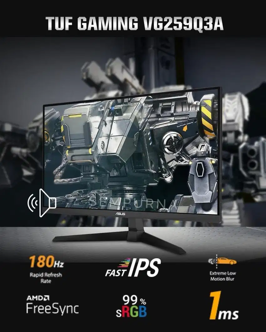 READY BERBAGAI MONITOR ASUS HARGA DARI 1 JT SAJA NEW GRNSI 3 TAHUN