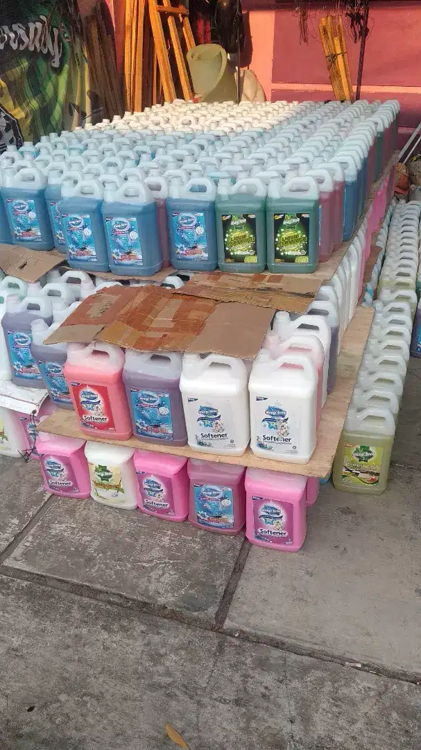 Pusat grosir sabun cair bandar Lampung, liquid deterjen, softener,dll