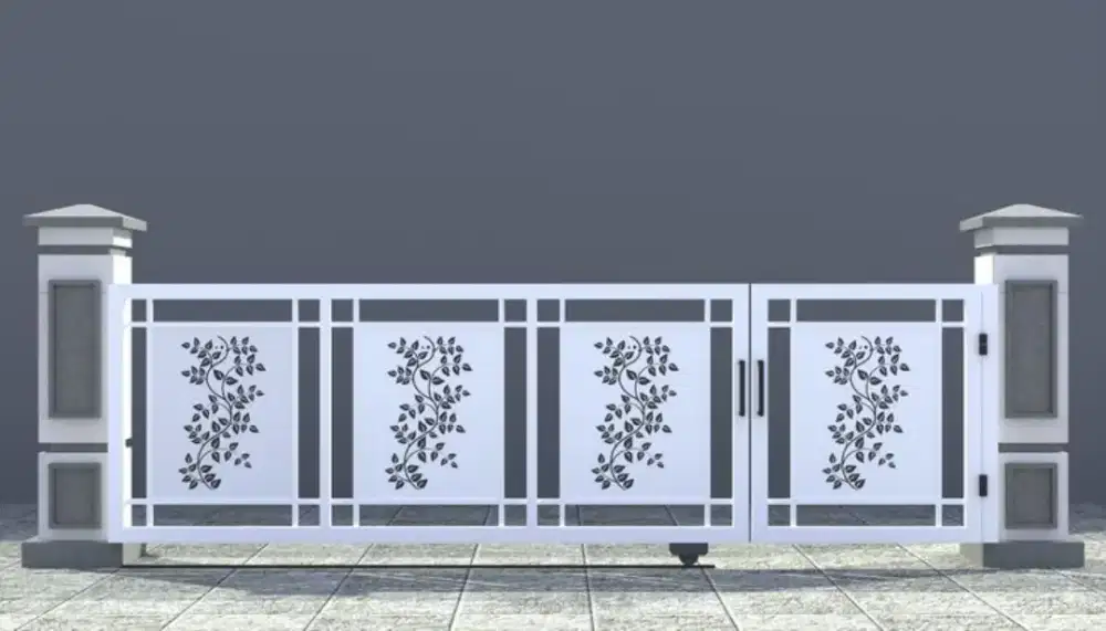 Bengkel las Lampung tralis kanopi pintu pagar gerbang tangga