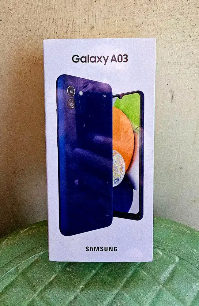Samsung A03 Ram 3+32, Warna Merah & Hitam