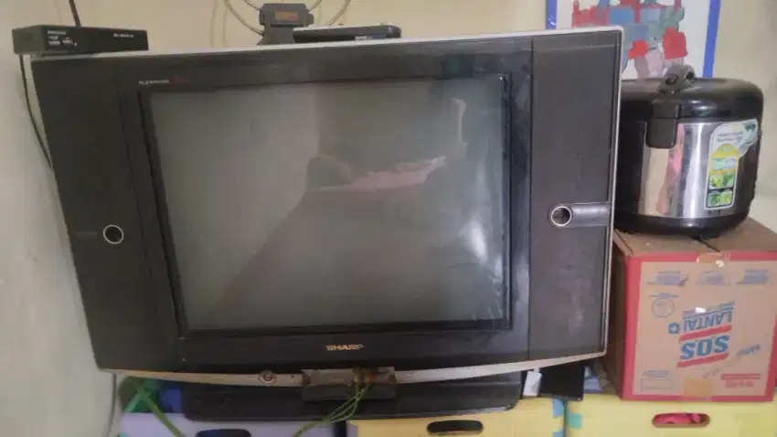 Tv sharp 29 inch plus setopbox