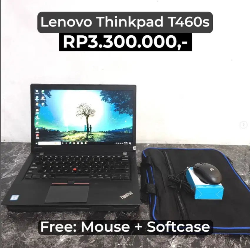 Jual Laptop Lenovo Thinkpad Intel COre i5-6300u RAM 8GB