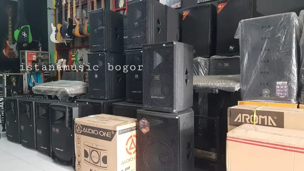 Paket Sound System aktif pasif ORIGINAL di Bogor Kota